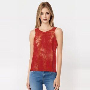 RBX top tank Size L tie dye coral stretch
